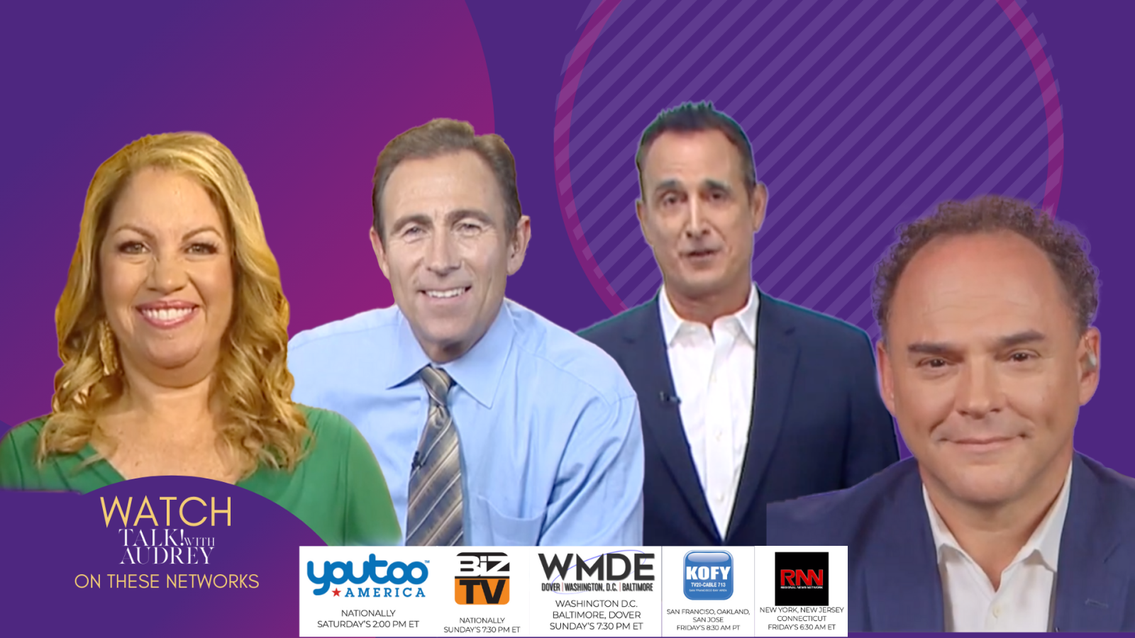 TALK! with AUDREY September 13-15, 2019