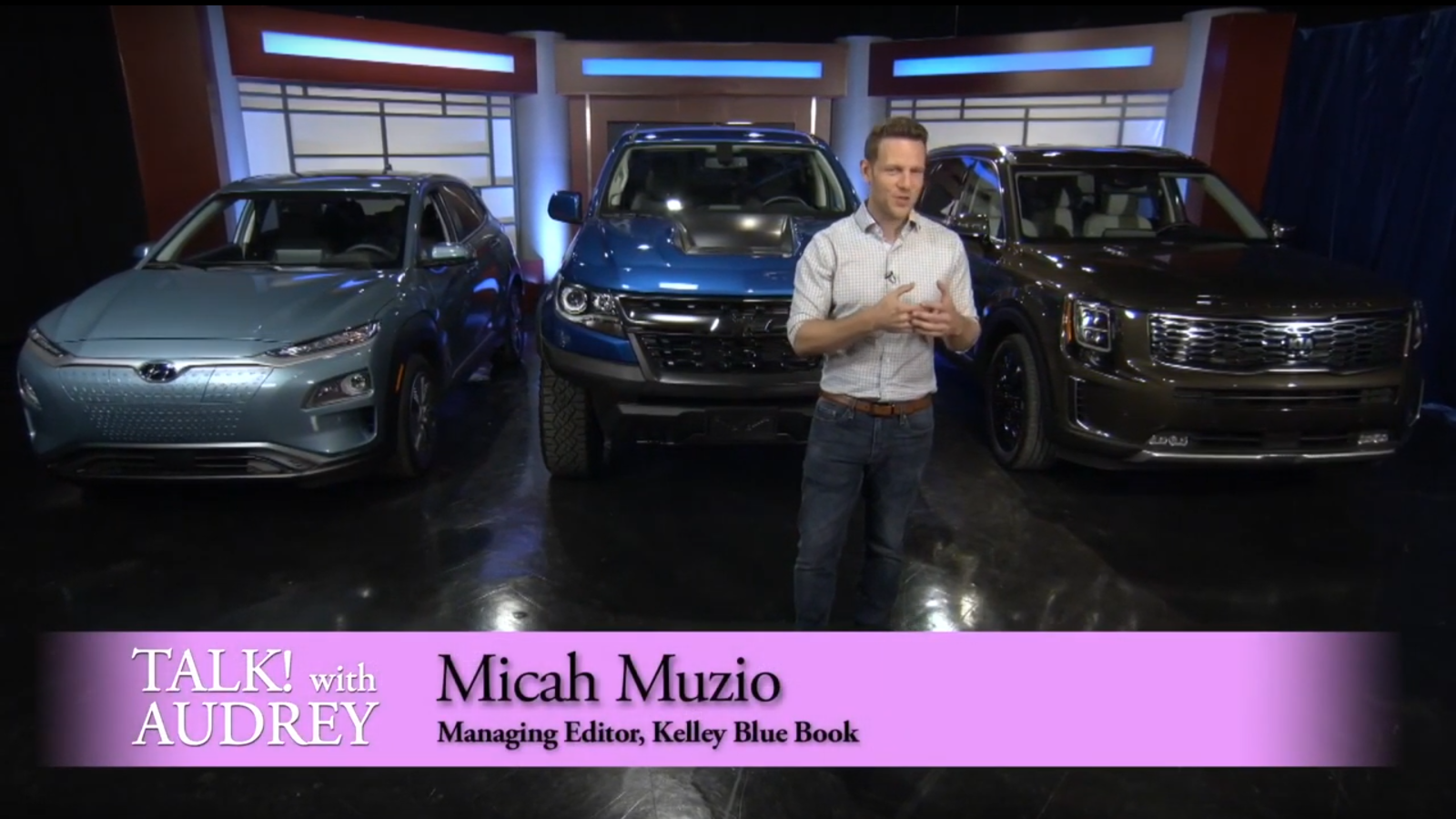 Micah Muzio- Kelly Blue Book Awards – TALK! with AUDREY TV