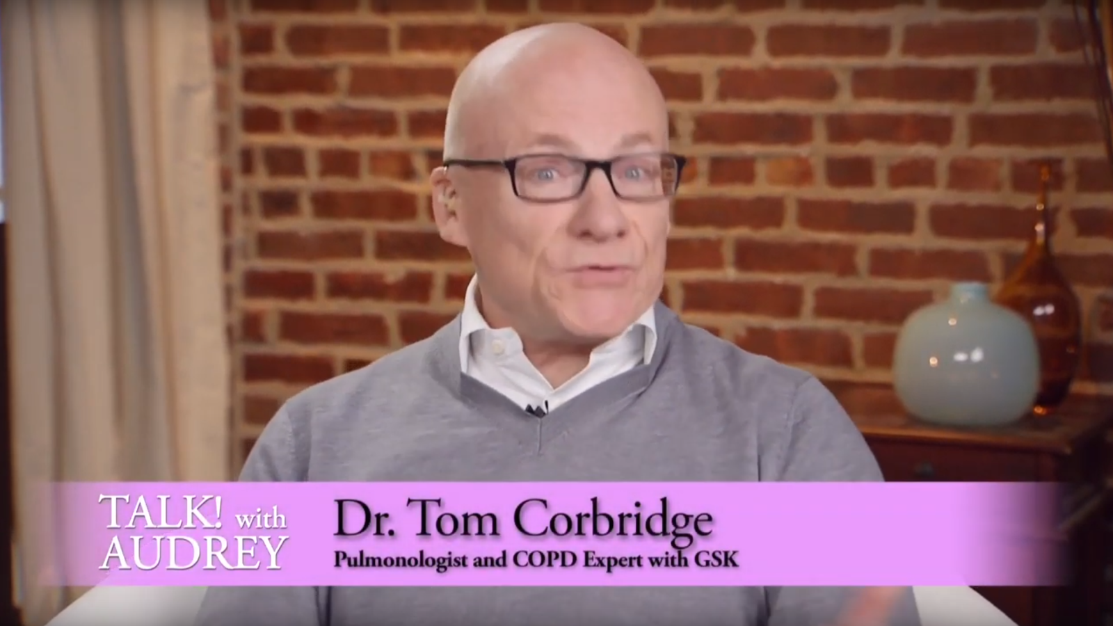 Dr. Tom Corbridge - COPD Symptoms and Long-Term Management – TALK! with AUDREY TV