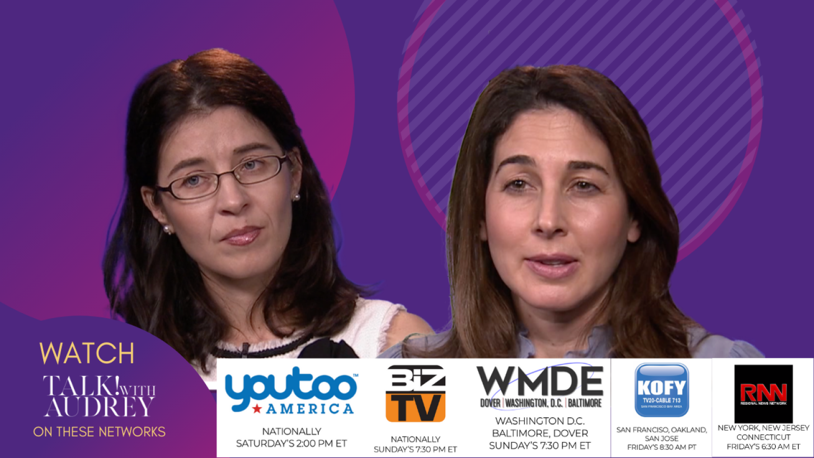 February 28-March 1, 2020 – TALK! with AUDREY TV