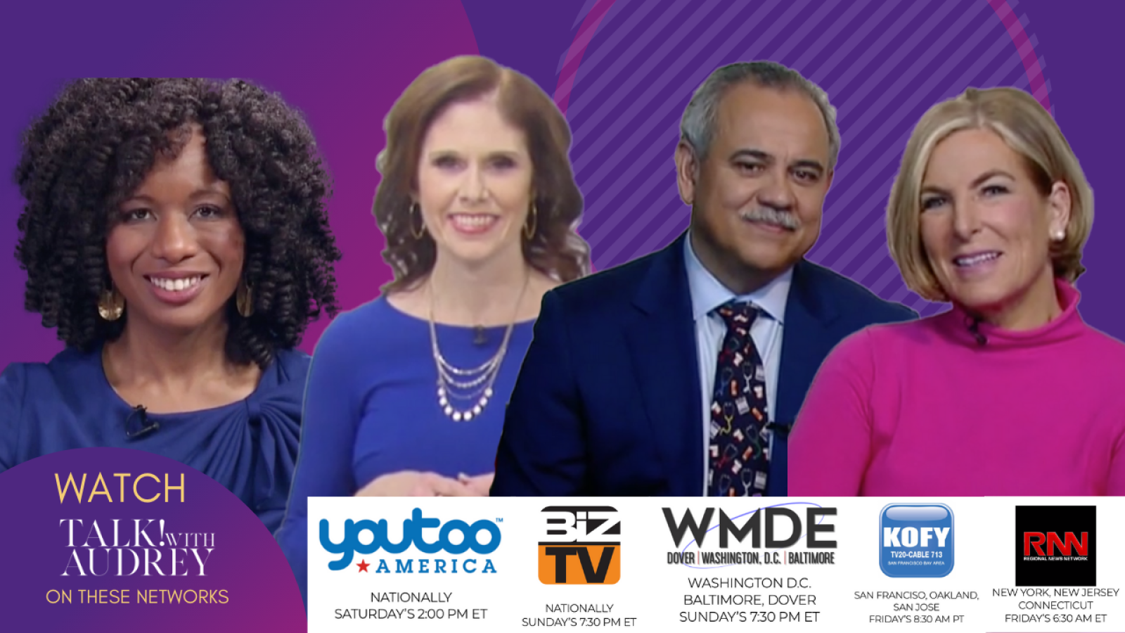 TALK with AUDREY-Intro February 21-23 2020