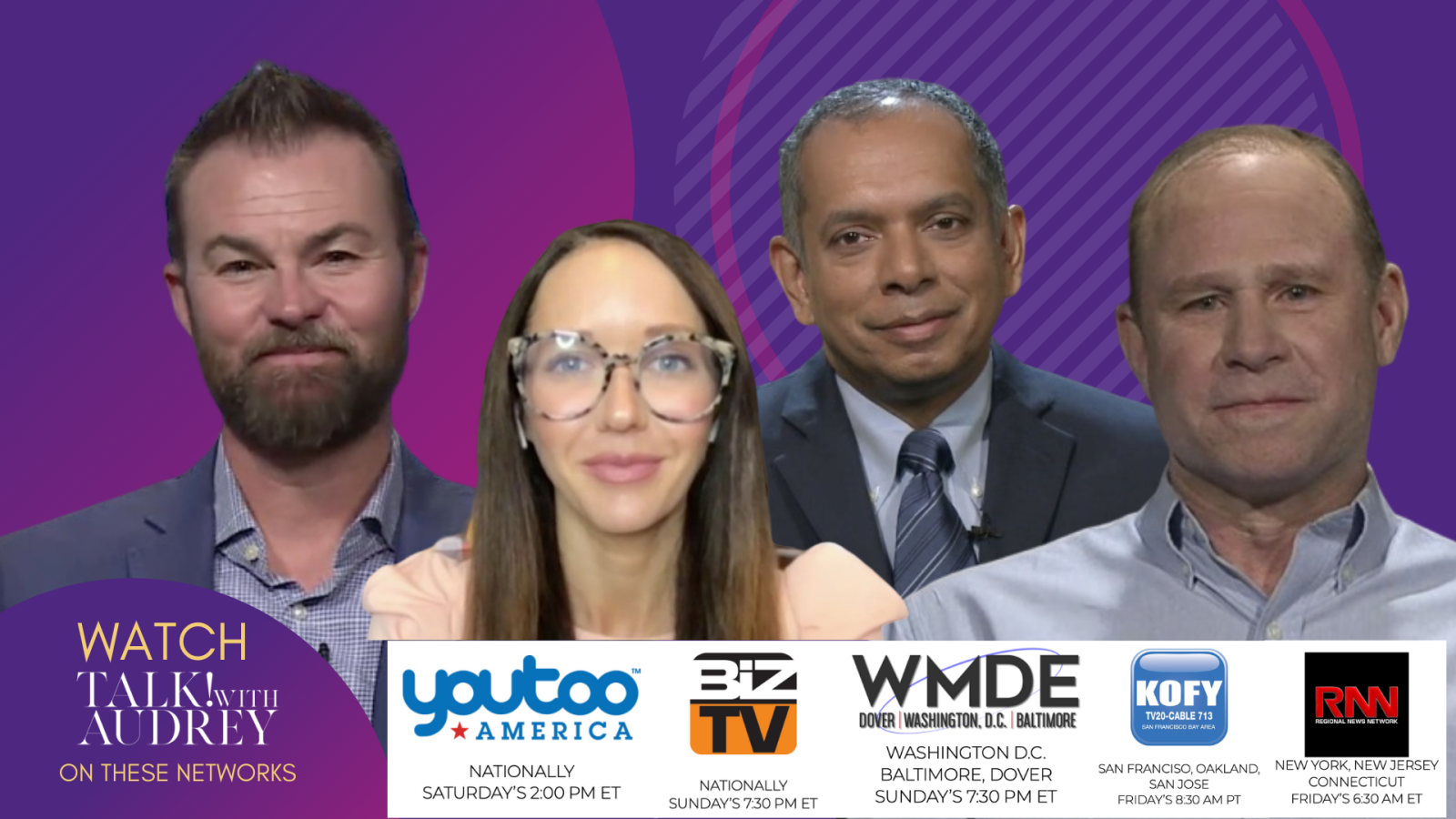 TALK! with AUDREY TV April 17-19