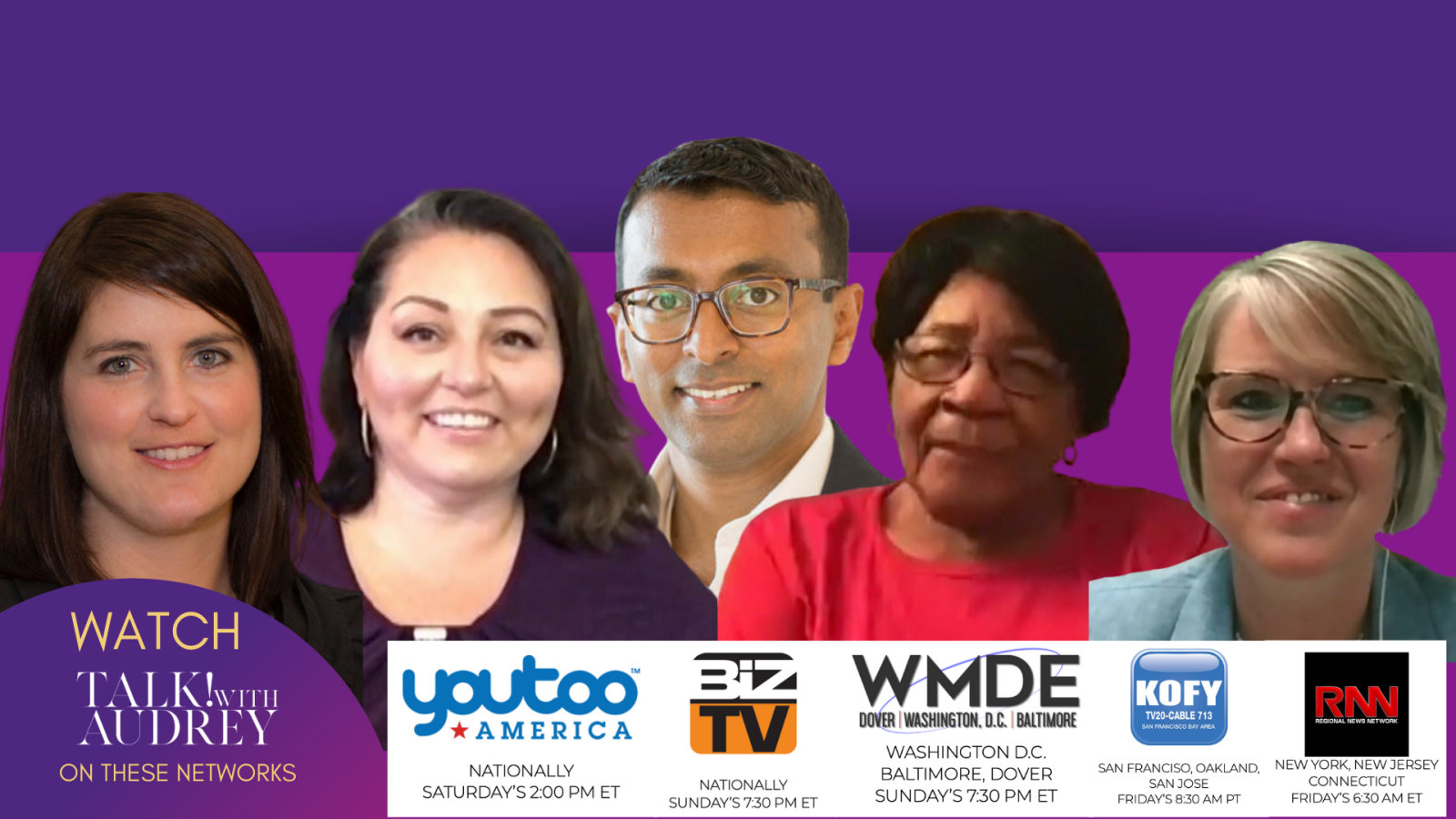 Coming Up This Week June !9-21 - TALK! with AUDREY